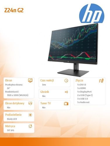 HP 24'' Z24n G2 Display 1JS09A4 na Arena.pl