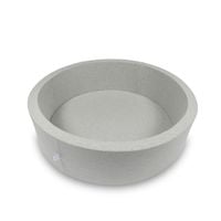 Suchy basen 110x30cm jasnoszary bez piłek