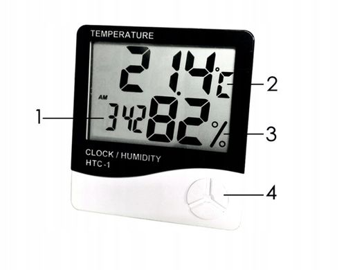 TERMOHIGROMETR TERMOMETR HIGROMETR TEMP WILGOTNOŚĆ na Arena.pl