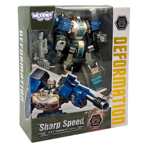 WOOPIE Robot Transformujący SHARP SPEED 2w1 Ciężarówka Bojowa na Arena.pl