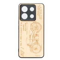 Drewniane Etui Bewood do Xiaomi Redmi Note 13 5G HARLEY PATENT ANIEGRE