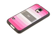 Etui silikonowe Blun Rainbow do SAMSUNG GALAXY S5 / S5 Neo różowy