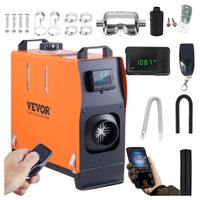 Nagrzewnica olejowa 5kW 12V Bluetooth Mobilne Ogrzewanie Wydajne Autostart