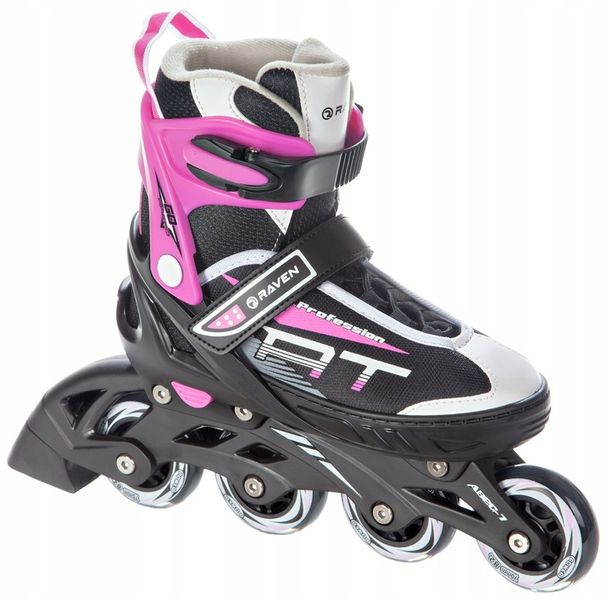 Rolki Regulowane RAVEN Profession Black/Pink 35-39 zdjęcie 2