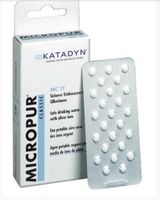 Pastylki do odkażania wody Micropur Classic 25 szt Katadyn MC 1T