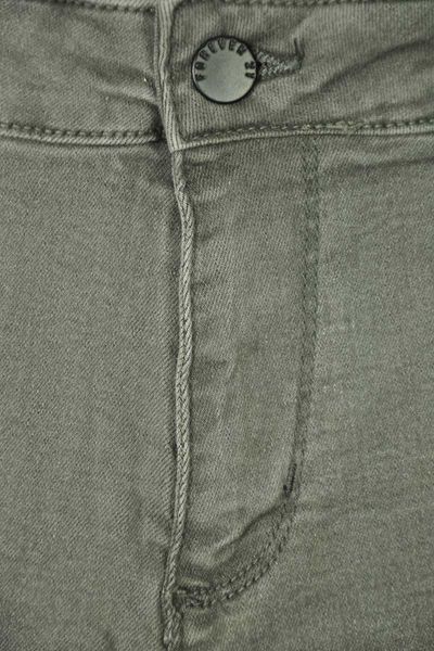 Forever21 Grafitowe Jeansy z Dziurami - 40 / L zdjęcie 4