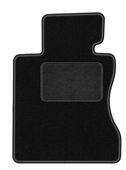 Dywanik kierowcy BMW 5 E61 2003-2010 welur czarny LUX Wielganizator