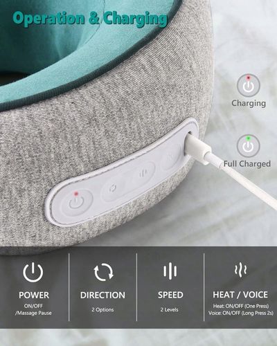 Masażer Szyi i karku CONQUECO akumulatorowy z podgrzewaczem na Arena.pl