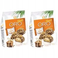 Flis Praliny waflowe Happy Oro smak karmelowy 140g x 2 sztuk