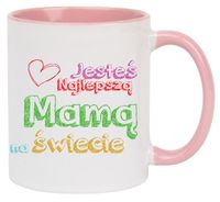 Kubek z nadrukiem prezent na DZIEŃ MATKI URODZINY dla MAMY TEŚCIOWEJ WZORY