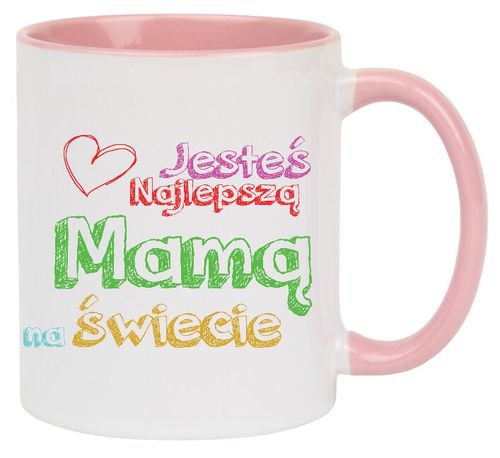 Kubek z nadrukiem prezent na DZIEŃ MATKI URODZINY dla MAMY TEŚCIOWEJ WZORY na Arena.pl