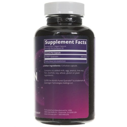 MRM Kwercetyna (Quercetin) 500 mg - 60 kapsułek na Arena.pl