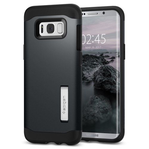 SPIGEN SLIM ARMOR GALAXY S8+ PLUS METAL SLATE na Arena.pl