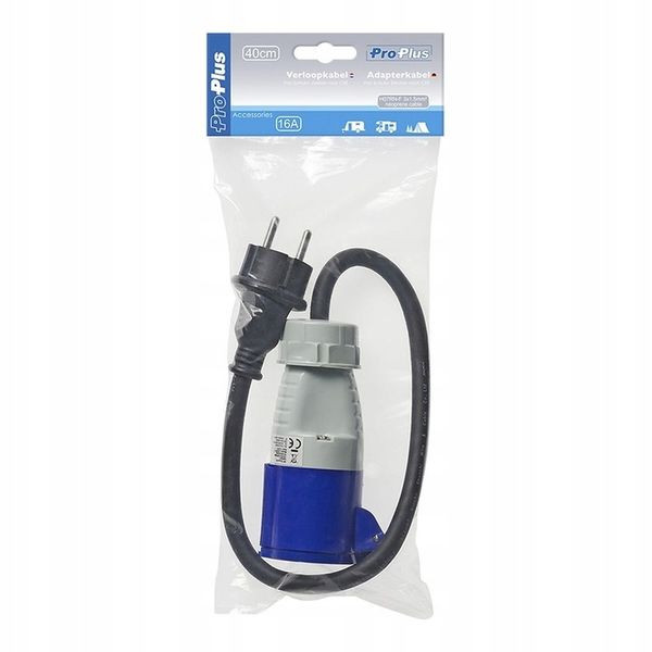 ADAPTER PRZEJŚCIÓWKA CAMPING REDUKCJA CEE NA WTYK zdjęcie 3