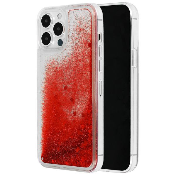 Liquid Heart Case do Iphone 12 Pro Max Czerwony zdjęcie 1