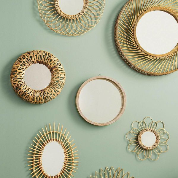 Lustro boho Sunflower 38cm zdjęcie 2