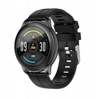 TRAINER SMARTWATCH ROUND CZARNY