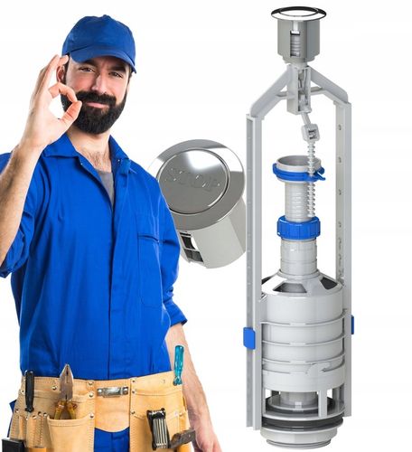 Zawór Spustowy do Spłuczki CERSANIT|ROCA Start Stop + Zestaw Naprawczy WC na Arena.pl