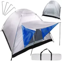 Namiot turystyczny kemping daszek iglo 4 osobowy