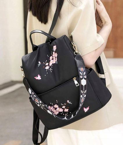 Plecak Czarny Pojemny 2W1 Torebka Wodoodporny na Arena.pl