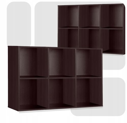 Regał półka organizer pojemnik stojak na płyty winylowe segregatory Cubo 5 na Arena.pl