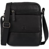 torba skórzana czarna amadeo i