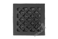 KRATKA WENTYLACYJNA NR 15A Z SIATKĄ KWADRATOWA Z KOŁNIERZEM KARTA ŻELIWNA KOMINKOWA ZEWNĘTRZNA WEWNĘTRZNA SIATKA KRATA RUSZT