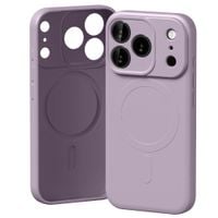 etui mercury semi-silicone magsafe do    iphone 17 pro lawendowa szarość