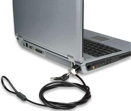 LINKA ZABEZPIECZAJĄCA DO NOTEBOOKA MANHATTAN NA KLUCZYK 1.8m na Arena.pl