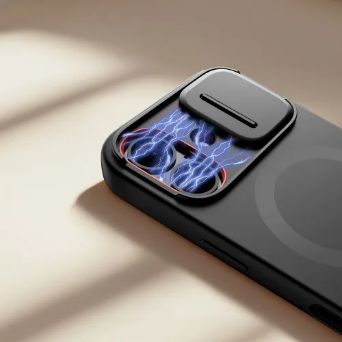 Etui Tech-Protect Kevlar Aura MagSafe na iPhone 17 - czarne na Arena.pl