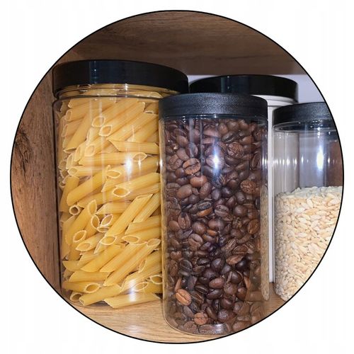 Słoiki POJEMNIKI na przyprawy makaron 500+1250+ 1500 ml 14 szt MEGA na Arena.pl