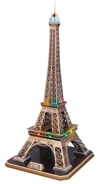 Puzzle 3D Led Wieża Eiffel 82El L091H 5072 zdjęcie 4