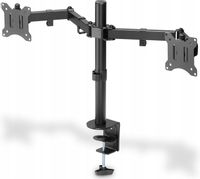 Uchwyt biurkowy podwójny 2x LCD max. 32 DIGITUS