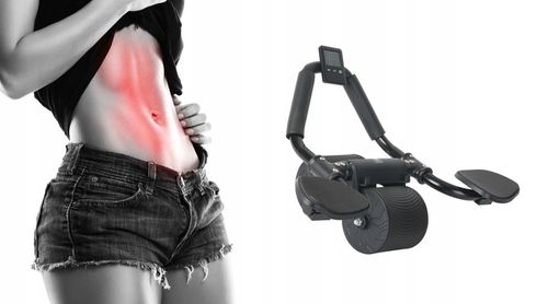 Kółko Roller AB WHEEL z automatycznym Odbiciem do ćwiczeń Mięśni na Arena.pl