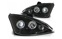 LAMPY  REFLEKTORY DO FORD FOCUS MK1 OD 2001 DO 2004 Roku  RINGI BLACK