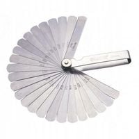 Szczelinomierz listkowy prosty 32listki SATA 09407