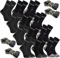 Skarpety Robocze Bawełna BHP 12 PAK MORAJ 43-46