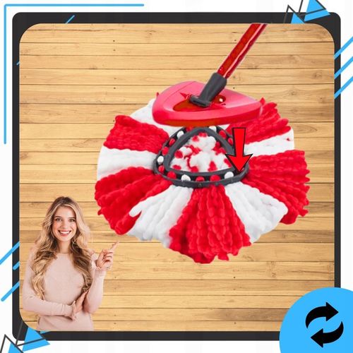 6x WKŁAD DO MOPA OBROTOWEGO MOP ZAMIENNIK VILEDA TURBO WKŁAD MEGA CHŁONNE na Arena.pl