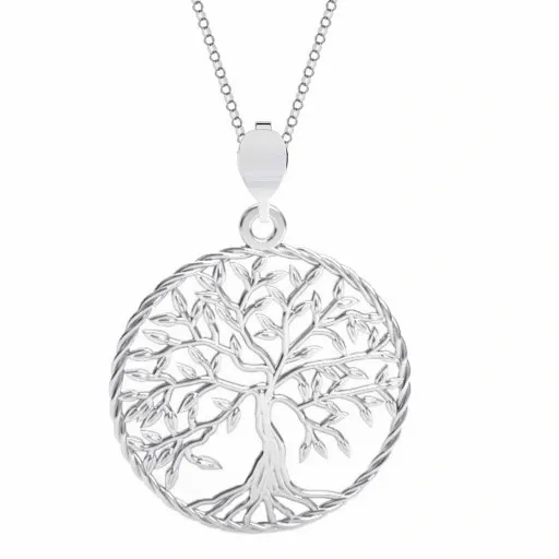 KOMPLET DRZEWO ŻYCIA DRZEWKO SZCZĘŚCIA srebro 925 zdjęcie 11