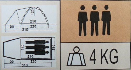 Namiot Antares Mars 3 na Arena.pl