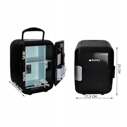 Lodówka Przenośna Turystyczna Przenośna 2w1 12V 220-240 V Mini Slim 4l na Arena.pl