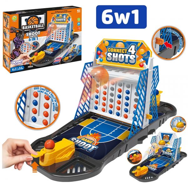 WOOPIE Gra Zręcznościowa Mini Koszykówka zdjęcie 4