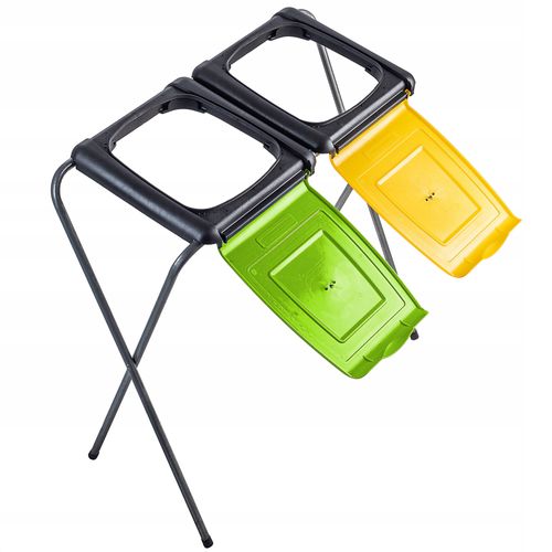 Kosz Stojak Na Worki Do Segregacji Śmieci 2x120L na Arena.pl