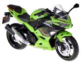 ZABAWKOWY ZIELONY MOTOR Z AKCESORIAMI