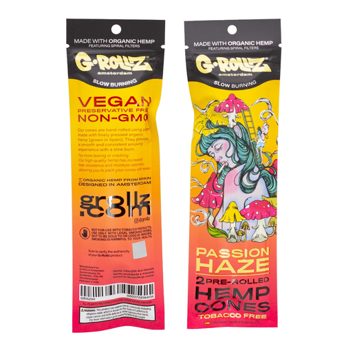 wrapy konopne g-rollz passion fruit flavored - 2 szt. na Arena.pl