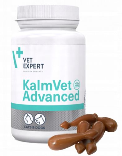Vetexpert KalmVet ADVANCED TwistOff objawy stresu pies / kot 60 kapsułek na Arena.pl