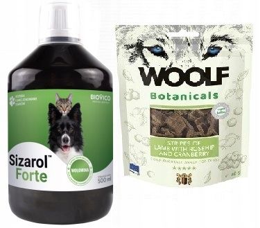 SIZAROL COMPLEX FORTE 500ml NA STAWY PSÓW + WOOLF na Arena.pl