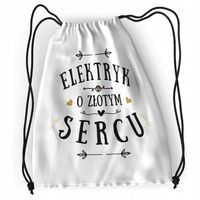 Plecak Sportowy Szkolny Dla Elektryka Worek Torba Z Nadrukiem Ze Zdjęciem