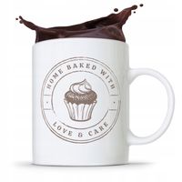 Kubek Prezent Dla Piekarza Cukiernika Home Baked Z Nadrukiem Ze Zdjęciem