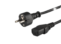 Kabel zasilający Savio CL-89 CEE 7/7 - IEC 320 C13 1,2m